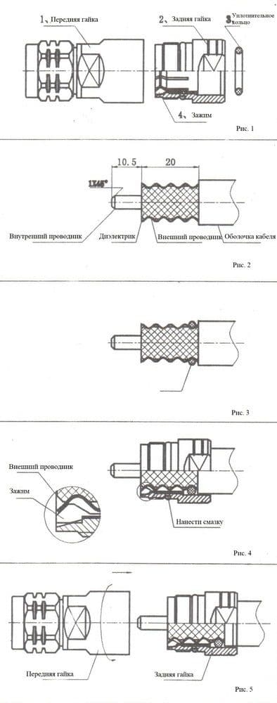 Разъем NM-13317-1/2 (ГОСТ)