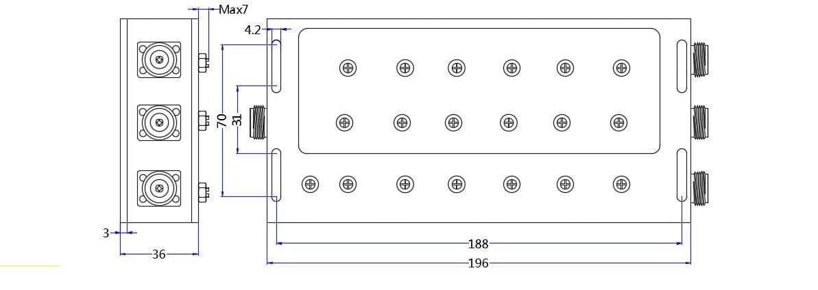 Комбайнер 3x1 FBS-900/1800-2100/2600-N