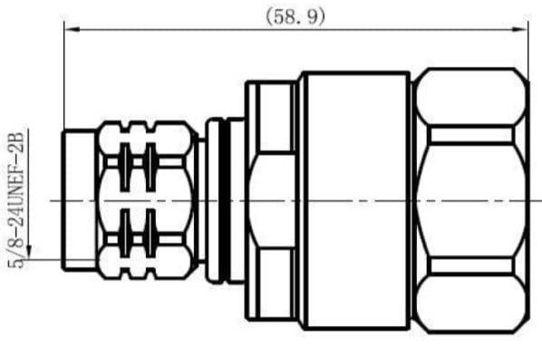 Разъем N-111-7/8 male