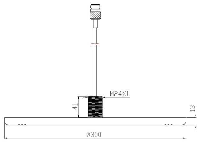 Антенна PicoCell AO-350/6000-4/7