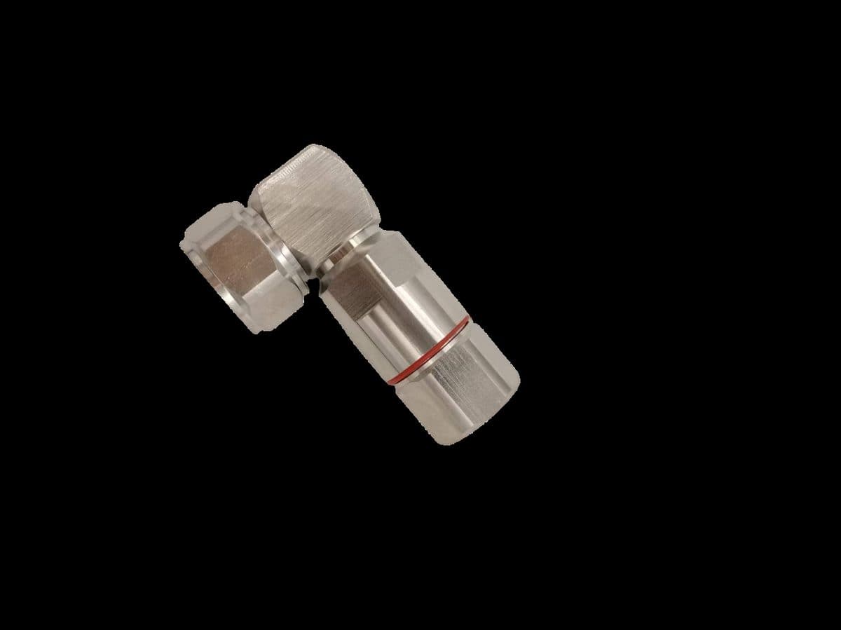 Разъем 4.3-10-male угловой для кабеля 1/2"