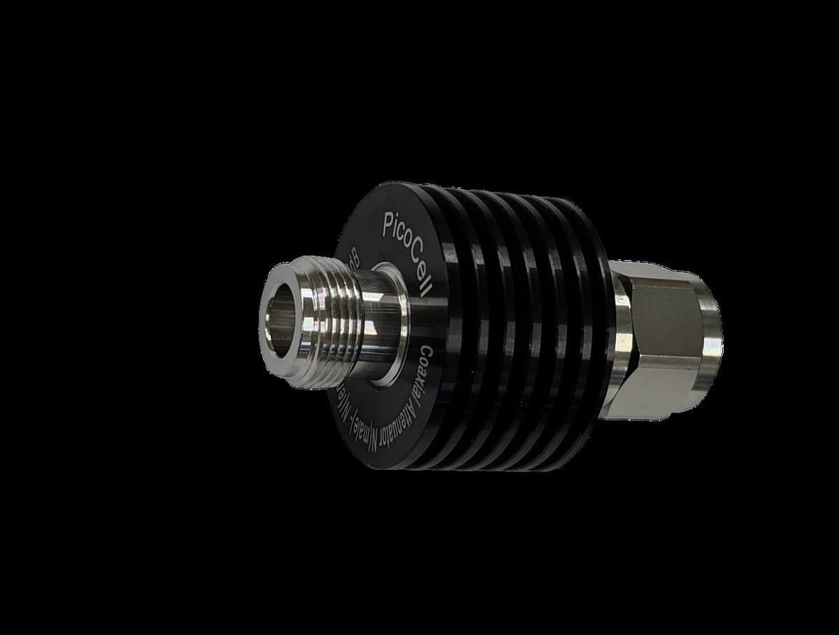 Коаксиальный фиксированный аттенюатор PicoCell PSJ-N-3GHz-10dB (10W)