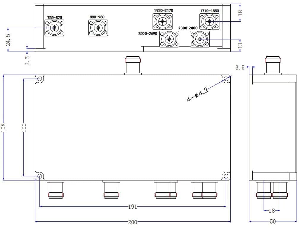 Комбайнер 6x1 FBS-755/880/1710/1920/2300/2500-06L